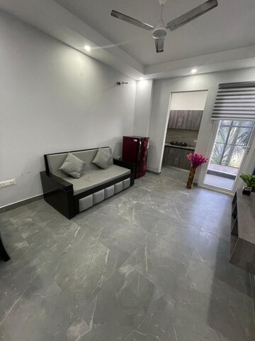 Living Room in 1 BHK Builder Floor at Sector 56 – for Rent