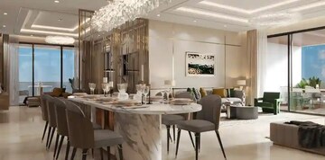 Living Room in 3 BHK Apartment at 4S The Aurrum, Sector 59 – for Sale