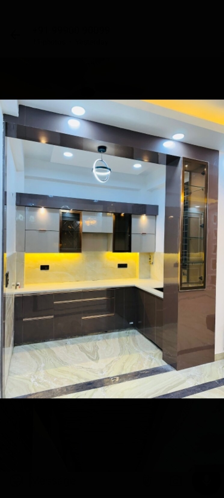 Kitchen, mks-la-royale 3 Bedroom 1450 Sq.Ft. Builder Floor In Indrapuram Ghaziabad 7979133