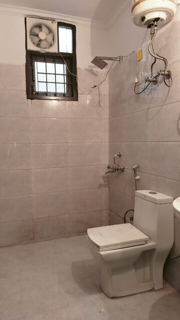 Bathroom in 2 BHK Builder Floor at Paryavaran Complex – for Rent