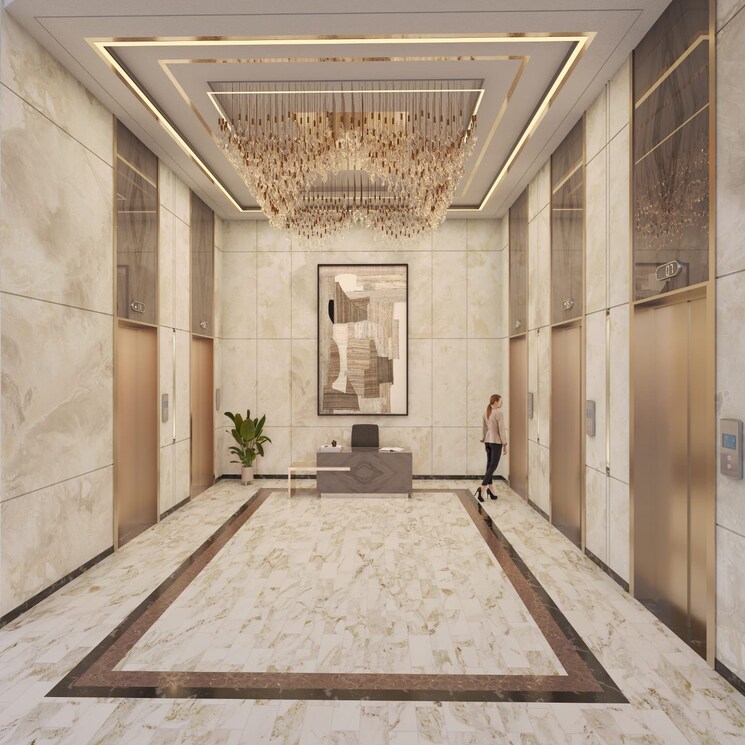 Exterior View, new city light Commercial Office Space 400 Sq.Ft. In New City Light Surat 7979325