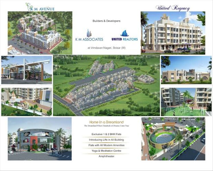 Master Plan, milestone-vrindavan-park 1 Bedroom 500 Sq.Ft. Apartment In Boisar Palghar 7979333