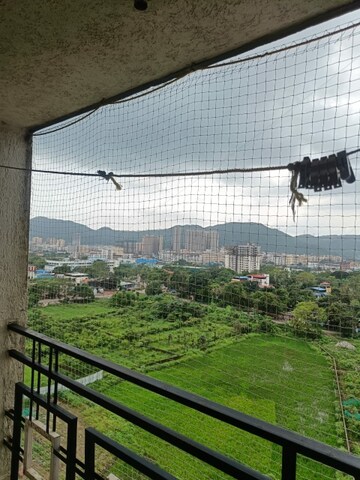 Living Room in 1 BHK Apartment at Sai Shrushti Height, Diva – for Sale