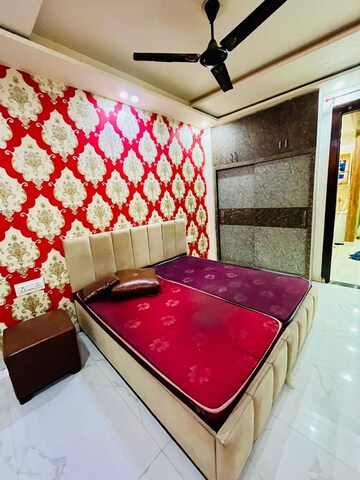 Bedroom in 2 BHK Builder Floor at Dwarka Mor – for Rent