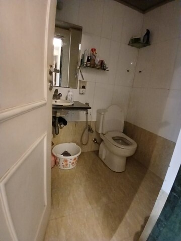 Bathroom in 2 BHK Apartment at Hiranandani Estate, Ghodbunder Road – for Rent