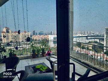 Balcony in 4 BHK Penthouse at Bestech City, Sector 89a – for Sale