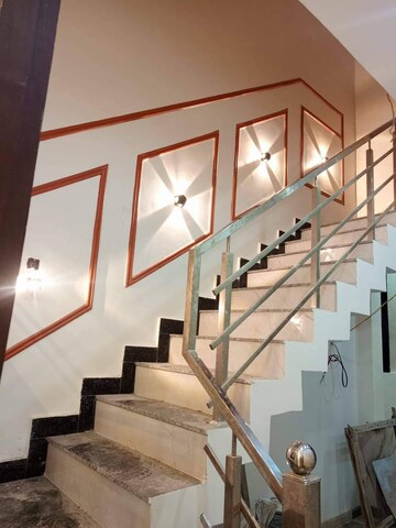 Staircase in 2 BHK Independent House at Gomti Nagar – for Sale