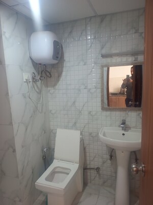 Bathroom in Studio Apartment at Earthcon Casa Grande II, Chi V Greater Noida – for Sale