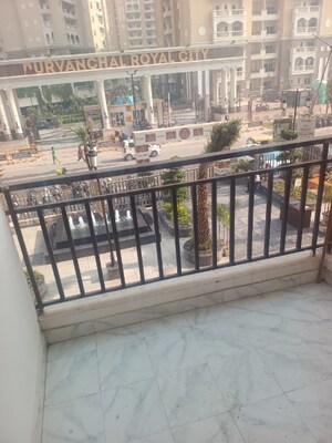 Balcony in Studio Apartment at Earthcon Casa Grande II, Chi V Greater Noida – for Sale