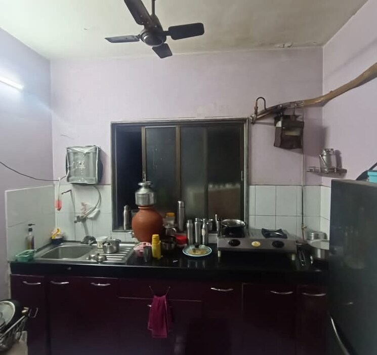 Kitchen, gharkul-complex 1 Bedroom 600 Sq.Ft. Apartment In Kharghar Navi Mumbai 7979660