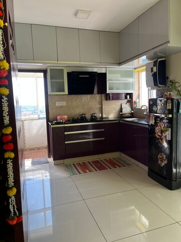 Kitchen in 2 BHK Apartment at Candeur Rise, Varthur – for Rent
