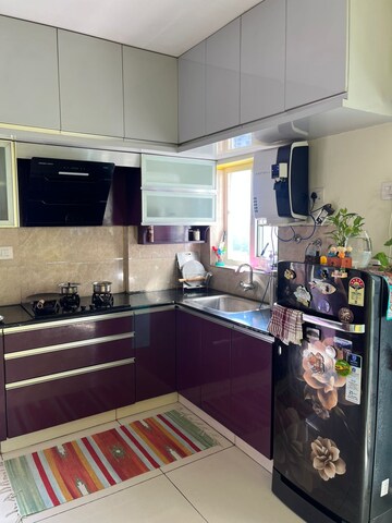 Kitchen in 2 BHK Apartment at Candeur Rise, Varthur – for Rent