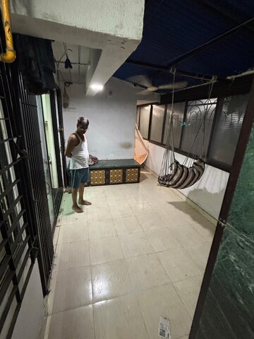 Balcony in 2 BHK Apartment at New Satara CHS, Kopar Khairane – for Rent
