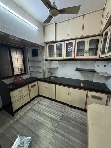 Kitchen in 2 BHK Apartment at New Satara CHS, Kopar Khairane – for Rent