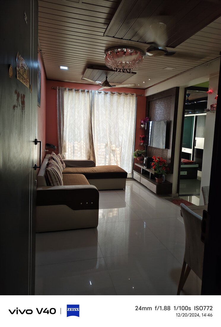 Living Room, krishna-amrut-view 1 Bedroom 710 Sq.Ft. Apartment In Karanjade Navi Mumbai 7980049