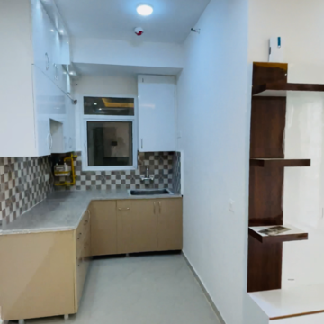 Kitchen in 2 BHK Apartment at Mahagun Mantra I, Vaidpura – for Sale