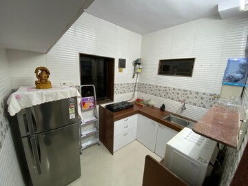 Master Bedroom in 1 BHK Apartment at Vishnu Mandir CHS, Goregaon West – for Rent