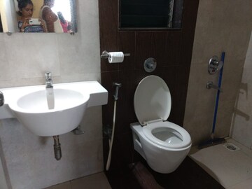 Bathroom in 2 BHK Apartment at Gundecha Altura, Kanjurmarg West – for Rent