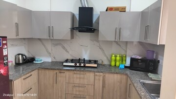 Kitchen in 3 BHK Apartment at Affinity Greens, International Airport Road – for Rent