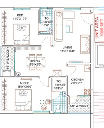 2 BHK Apartment For Resale in PVR Icon Penamaluru Vijayawada  7980119