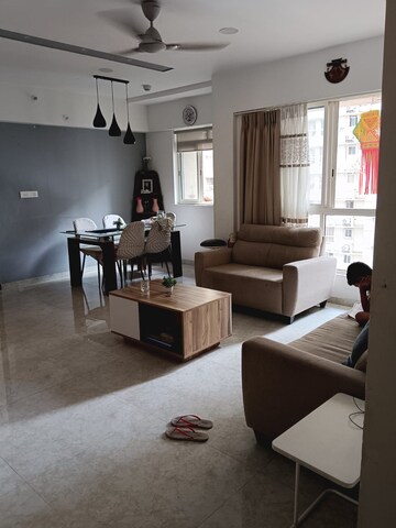 Living Room in 3 BHK Apartment at Lodha Amara, Kolshet Road – for Sale
