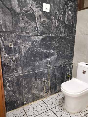 Bathroom in 3 BHK Apartment at Panchsheel Vihar – for Rent
