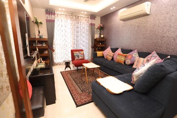 Living Room in 3 BHK Apartment at Defence Colony – for Sale