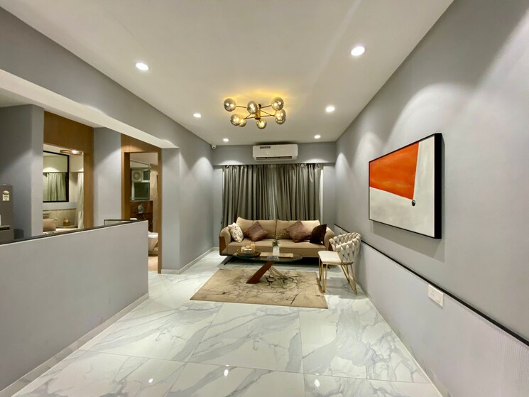Living Room, ruparel-vivanza 1 Bedroom 427 Sq.Ft. Apartment In Byculla Mumbai 7980474