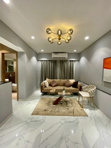 Living Room in 1 BHK Apartment at Ruparel Vivanza, Byculla – for Sale