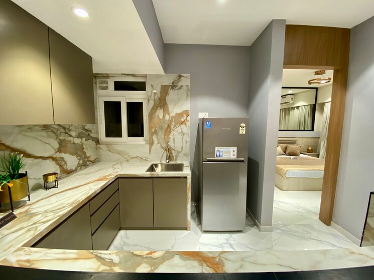 Kitchen, ruparel-vivanza 1 Bedroom 427 Sq.Ft. Apartment In Byculla Mumbai 7980474
