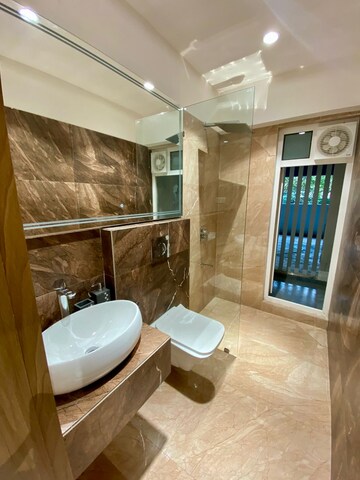 Bathroom in 1 BHK Apartment at Ruparel Vivanza, Byculla – for Sale