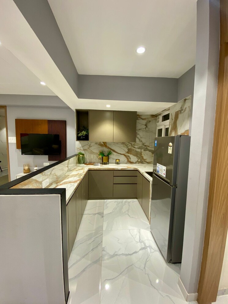 Kitchen, ruparel-vivanza 1 Bedroom 427 Sq.Ft. Apartment In Byculla Mumbai 7980474