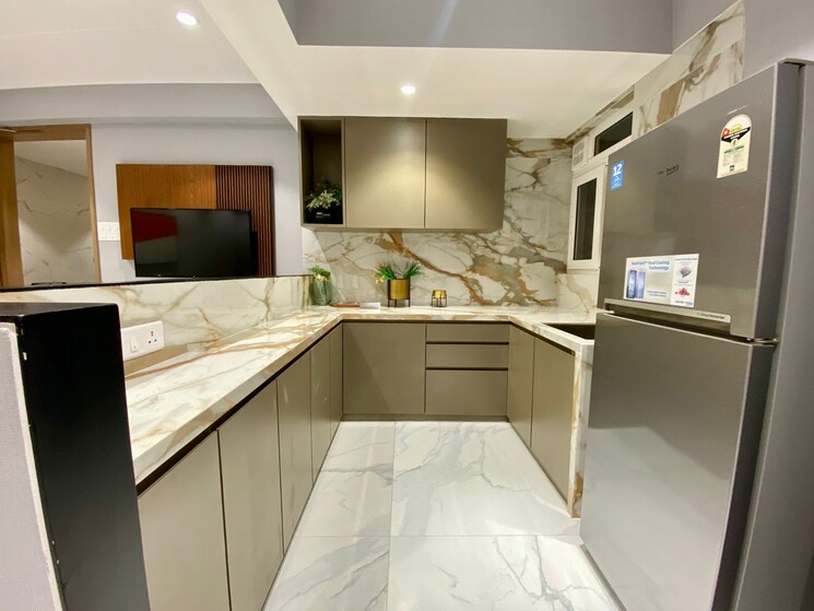 Kitchen, ruparel-vivanza 1 Bedroom 427 Sq.Ft. Apartment In Byculla Mumbai 7980474