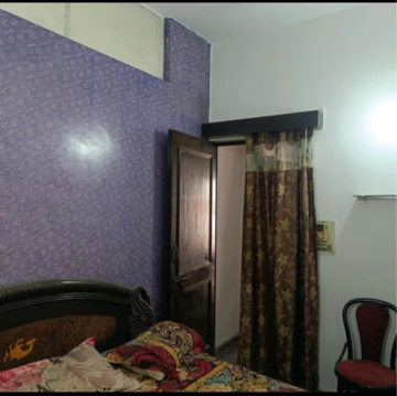 Living Room in 1 BHK Builder Floor at Khirki Extension – for Rent