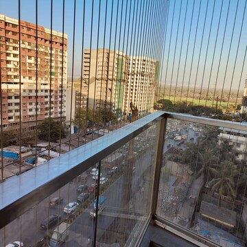 Balcony in 2 BHK Apartment at Gurukrupa Jayantam, Ghatkopar East – for Rent
