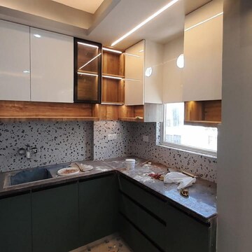 Kitchen in 2 BHK Builder Floor at Signature Global Park, Sohna Sector 33 – for Rent