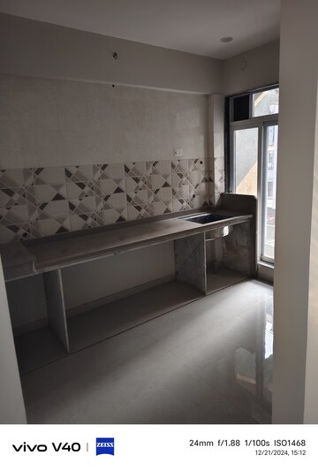 Kitchen in 1 BHK Builder Floor at Chaitanya Pralhad, Karanjade – for Sale