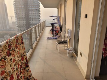 Balcony in 3 BHK Apartment at Mahindra Luminare, Sector 59 – for Rent