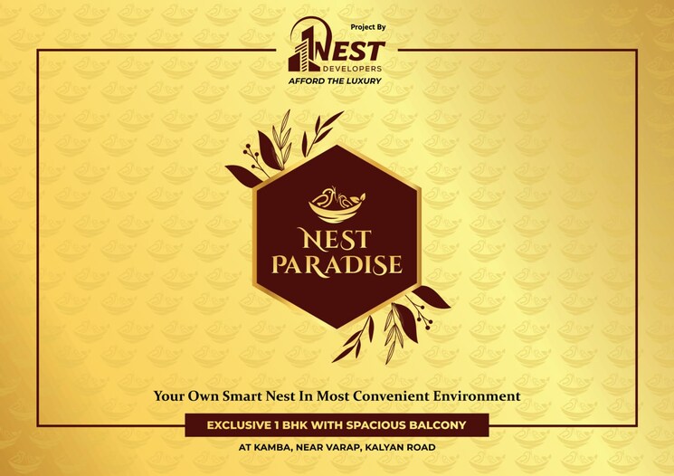 Map Location, nest-paradise 1 Bedroom 398 Sq.Ft. Apartment In Varp Thane 7980700