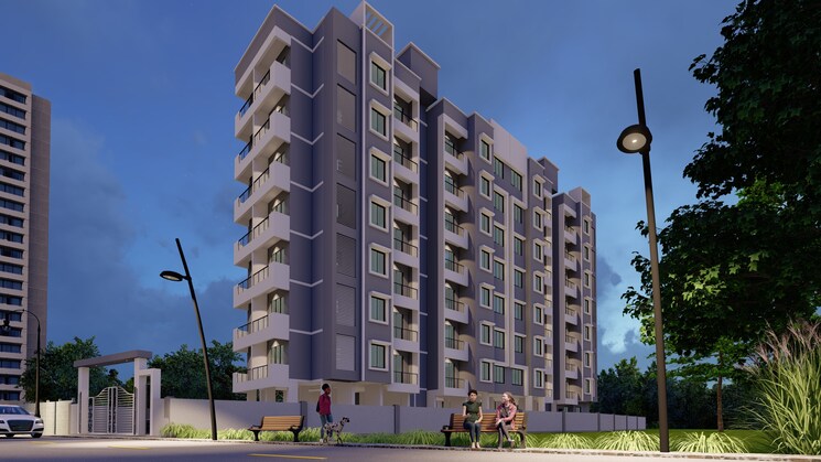 Exterior View, nest-paradise 1 Bedroom 398 Sq.Ft. Apartment In Varp Thane 7980700