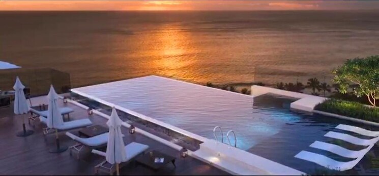 Swimming Pool, k-raheja-valletta 5 Bedroom 5655 Sq.Ft. Builder Floor In Juhu Mumbai 7980815