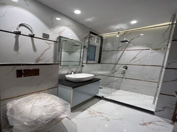 Bathroom in 3 BHK Builder Floor at Chattarpur – for Sale