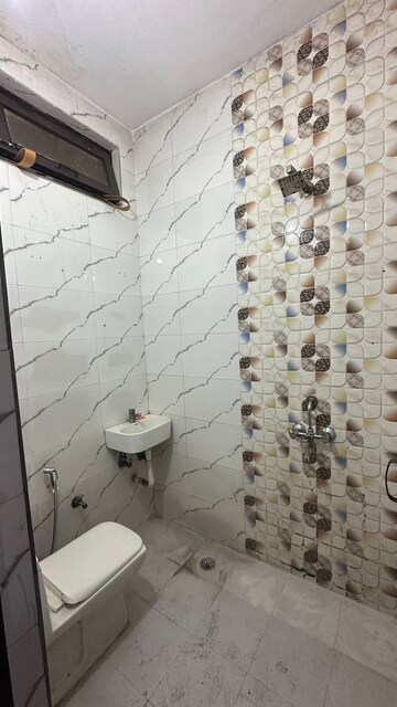 Bathroom in 3 BHK Apartment at BCC Bharat Residency, Indrapuram – for Sale
