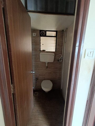 Bathroom in 1 BHK Apartment at Raunak City, Kalyan West – for Rent