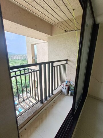 Balcony in 1 BHK Apartment at Raunak City, Kalyan West – for Rent