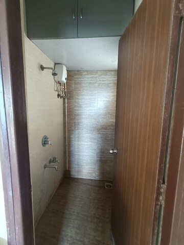 Bathroom in 1 BHK Apartment at Raunak City, Kalyan West – for Rent