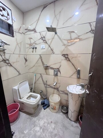 Bathroom in 2 BHK Builder Floor at Khirki Extension – for Rent
