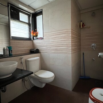 Bathroom in 3 BHK Apartment at Paranjape Blue Ridge, Bhoirwadi – for Rent