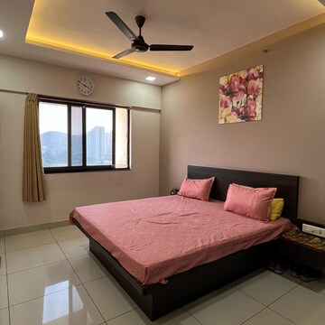 Bedroom in 3 BHK Apartment at Paranjape Blue Ridge, Bhoirwadi – for Rent