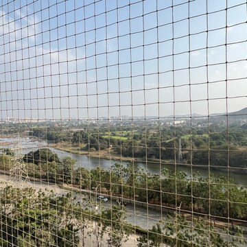 Balcony in 3 BHK Apartment at Paranjape Blue Ridge, Bhoirwadi – for Rent
